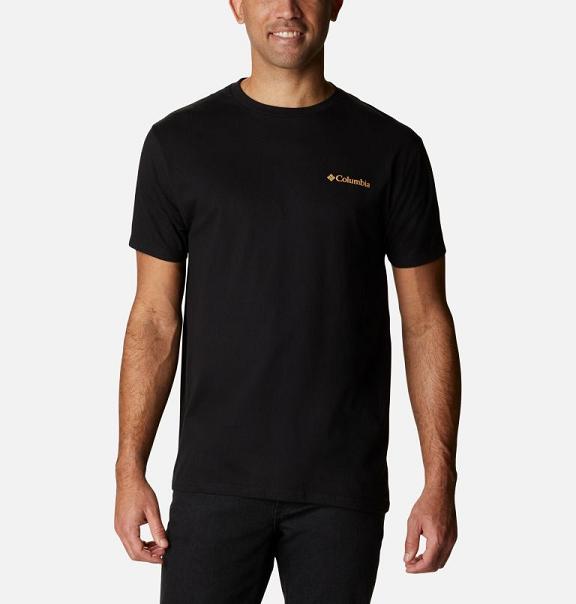 Columbia PHG T-Shirt Black For Men's NZ7853 New Zealand